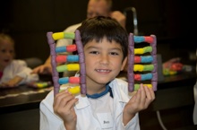 Boy at Gene-ius Day
